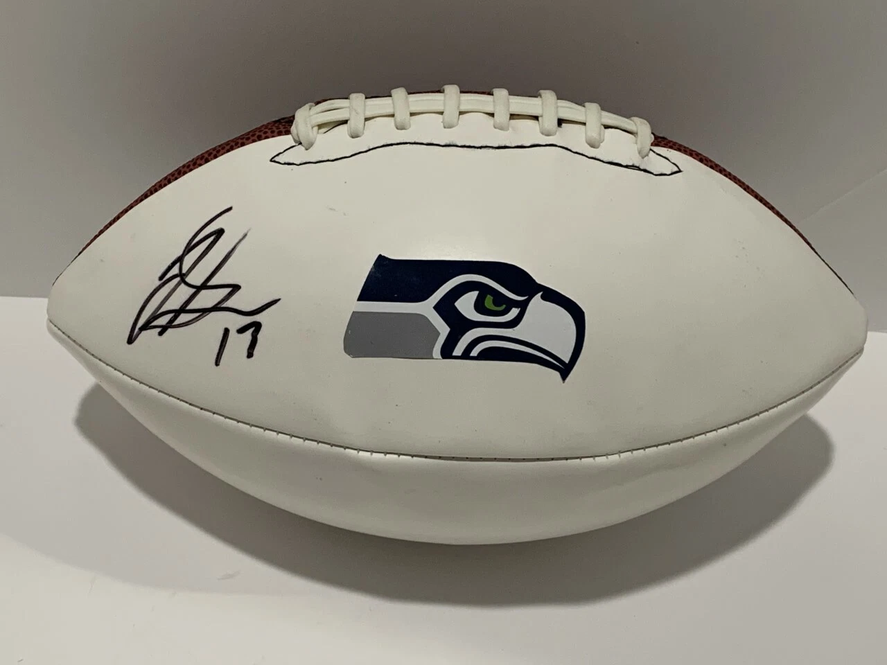 JOSH GORDON SIGNED FOOTBALL SEATTLE SEAHAWKS SUPERSTAR RARE