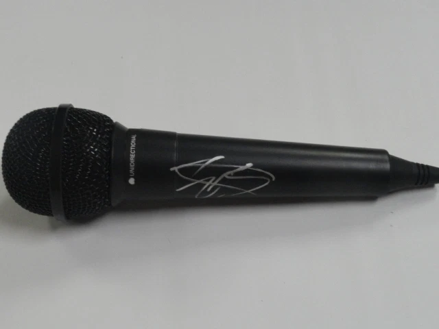 JAKE BUGG SIGNED MICROPHONE BRITISH POP STAR AUTOGRAPHED PROOF