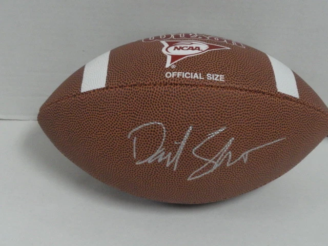 DAVID SHAW SIGNED NCAA FOOTBALL STANFORD CARDINAL AUTOGRAPHED