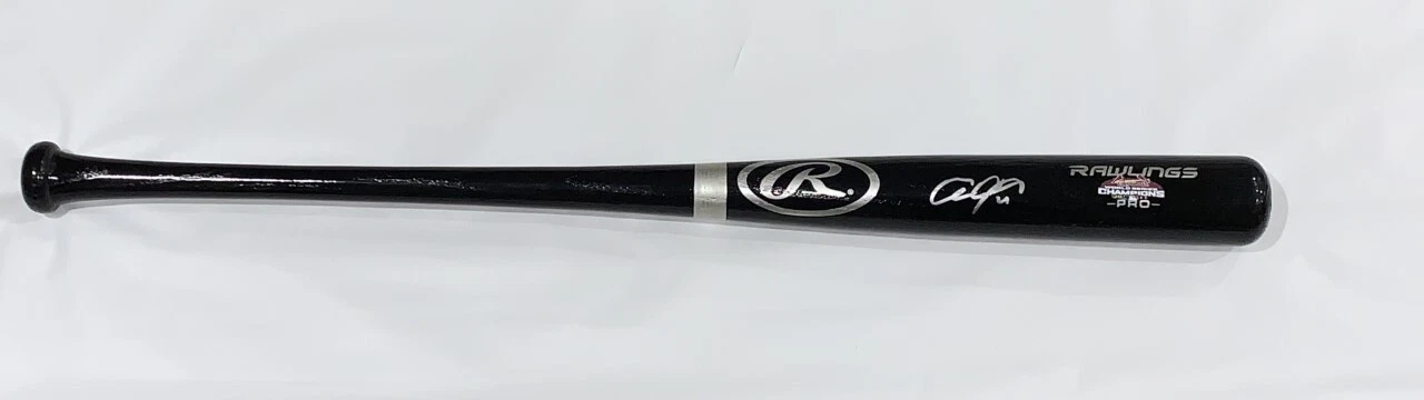 ALLEN CRAIG SIGNED F/S BAT ST. LOUIS CARDINALS 2011 WORLD SERIES CHAMPIONS PROOF