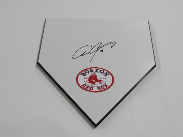 ALLEN CRAIG SIGNED HOME PLATE BOSTON RED SOX AUTOGRAPHED EXACT PROOF