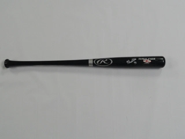 RUSNEY CASTILLO SIGNED FULL-SIZE RAWLINGS BAT BOSTON RED SOX DEBUT PROOF JSA COA