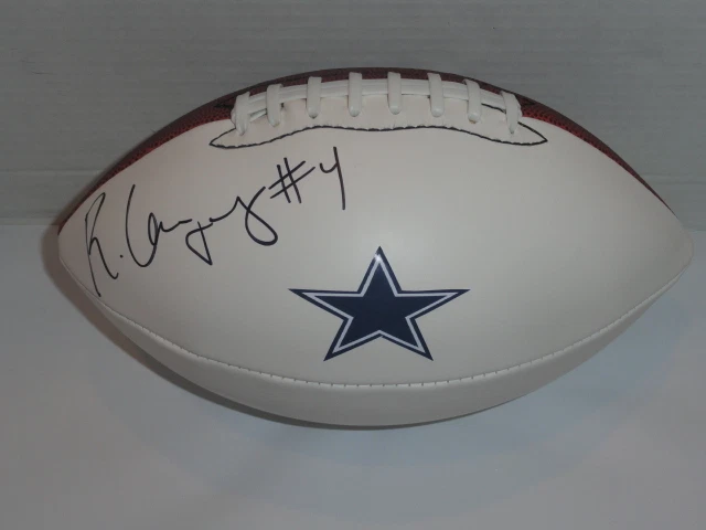 RANDY GREGORY SIGNED FOOTBALL DALLAS COWBOYS NEBRASKA CORNHUSKERS EXACT PROOF