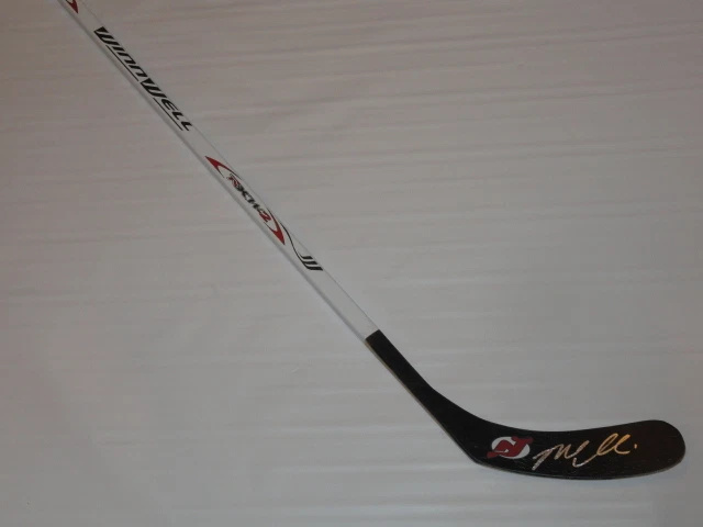 MIKE CAMMALLERI SIGNED HOCKEY STICK NEW JERSEY DEVILS AUTOGRAPHED