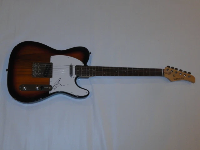 JOSH GROBAN SIGNED SUNBURST ELECTRIC GUITAR LEGEND SINGER JSA COA