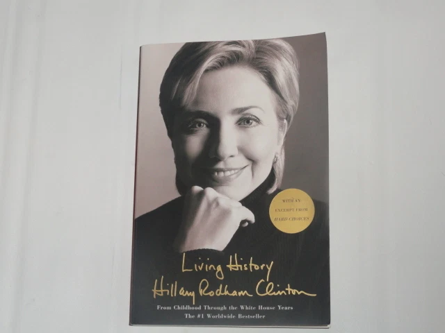 HILLARY RODHAM CLINTON SIGNED 