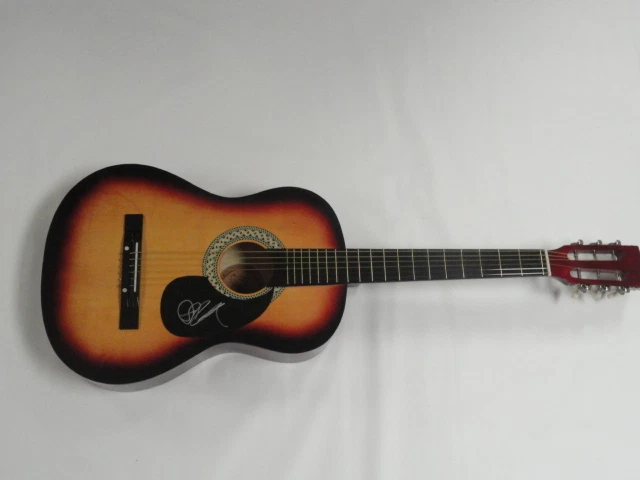 JANA KRAMER SIGNED SUNBURST ACOUSTIC GUITAR WHY YA WANNA PROOF AUTOGRAPHED