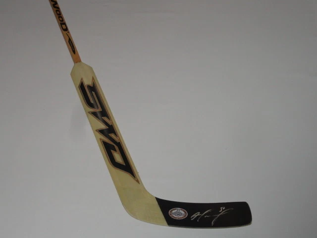 MATT MURRAY SIGNED GOALIE STICK PITTSBURGH PENGUINS STANLEY CUP CHAMPIONS PROOF