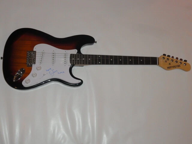 JOSS STONE SIGNED SUNBURST ELECTRIC GUITAR AUTOGRAPHED JSA COA