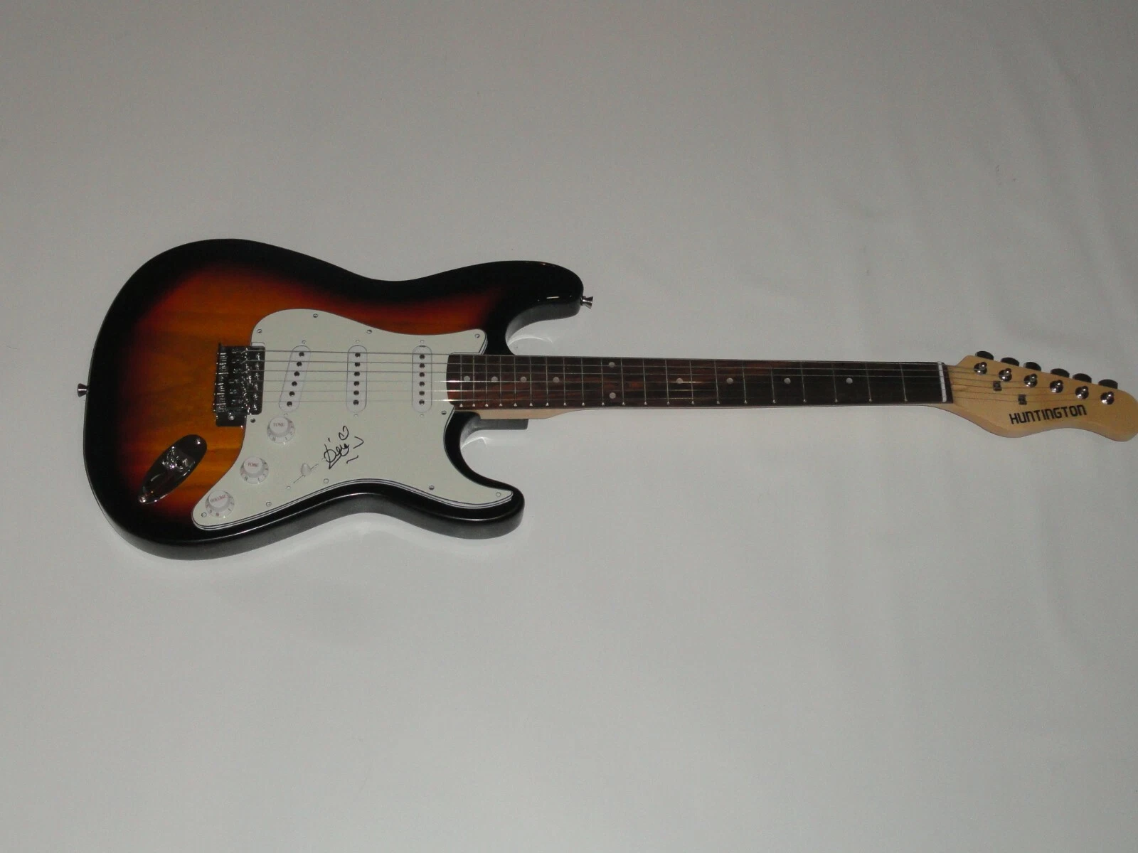 DEENA JAKOUB SIGNED SUNBURST ELECTRIC GUITAR VERIDIA EXACT PROOF VERY RARE