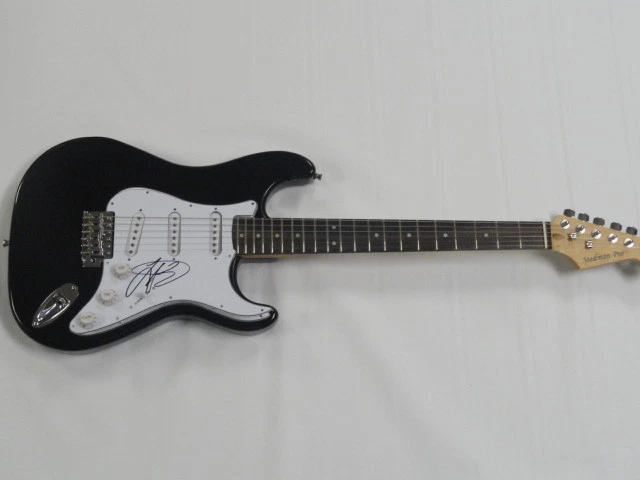 JAKE BUGG SIGNED BLACK ELECTRIC GUITAR BRITISH POP STAR JSA COA