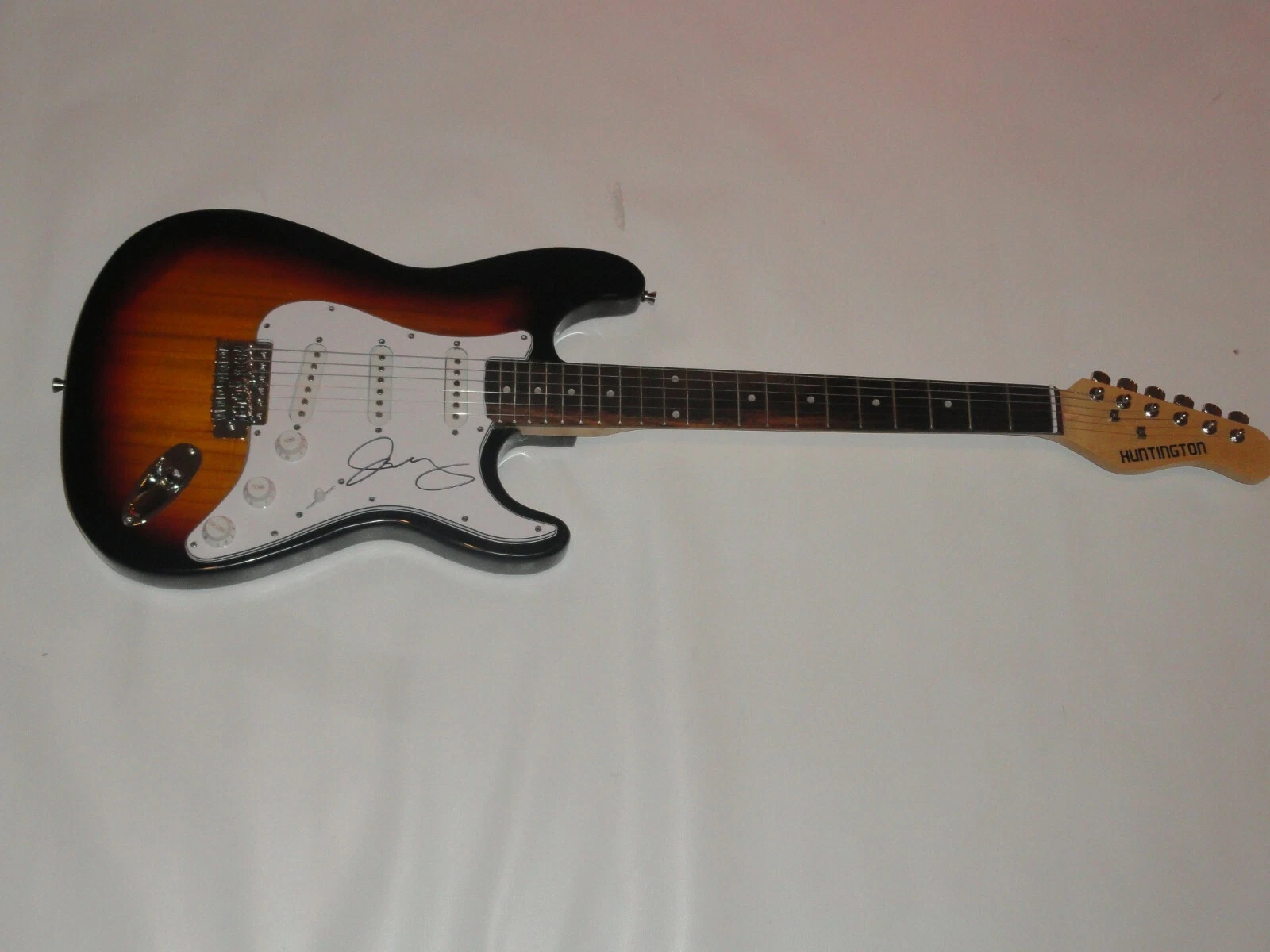 JEFF TWEEDY SIGNED SUNBURST ELECTRIC GUITAR WILCO AUTOGRAPHED RARE JSA COA