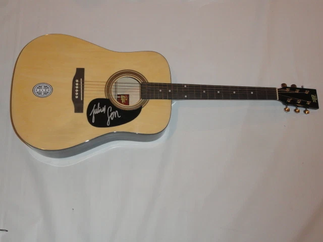 JJ JULIUS SON SIGNED NATURAL ACOUSTIC GUITAR KALEO EXACT PROOF SUPERSTAR