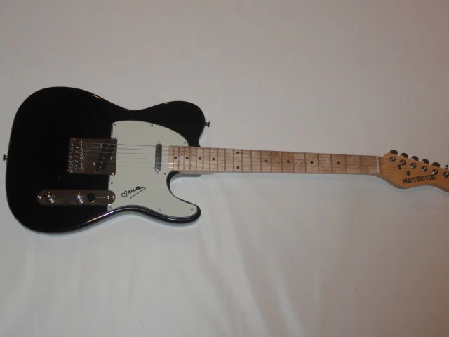 RENA LOVELIS SIGNED ELECTRIC GUITAR HEY VIOLET LEAD SINGER VERY RARE