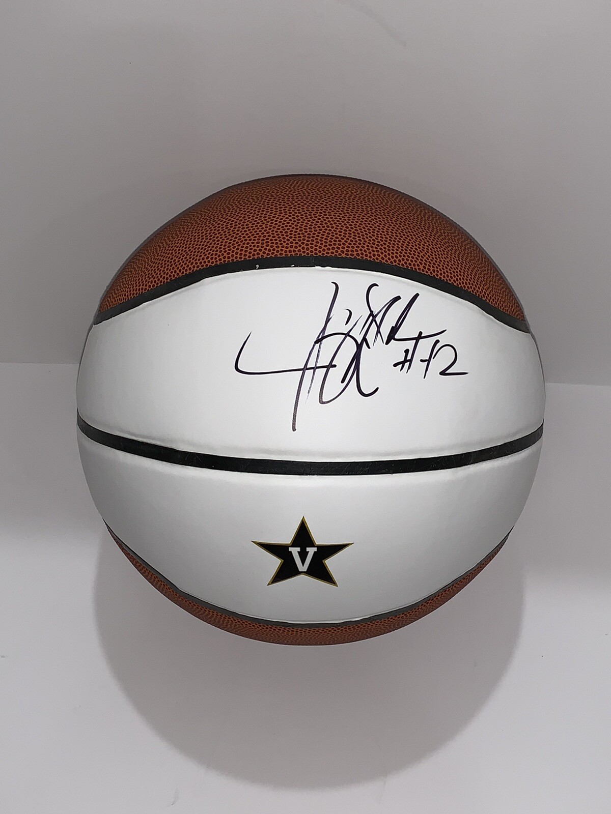 JERRY STACKHOUSE SIGNED BASKETBALL VANDERBILT COMMODORES PROOF JSA COA
