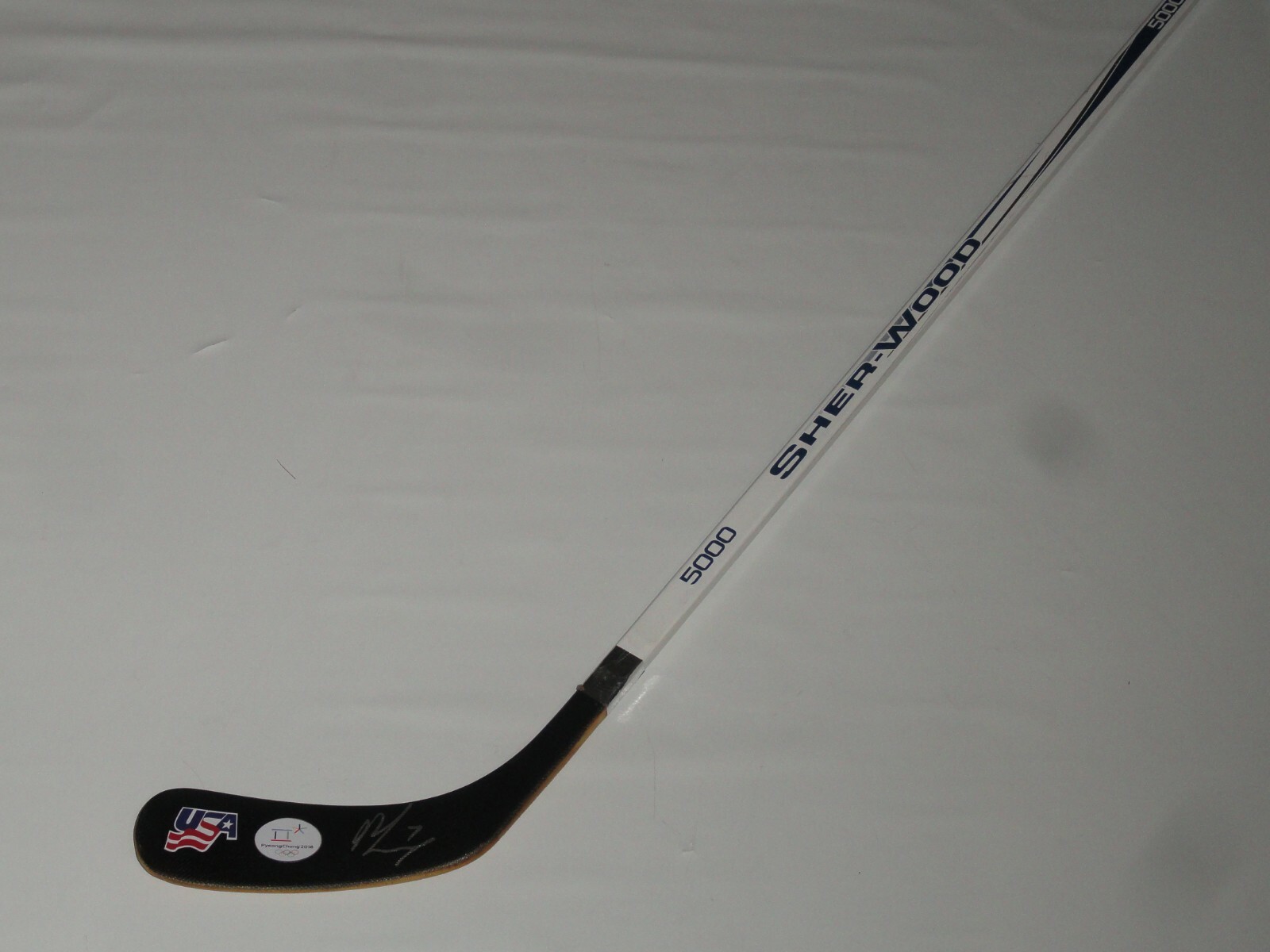 MONIQUE LAMOUREUX SIGNED HOCKEY STICK TEAM USA OLYMPICS 2018 PYEONGCHANG JSA COA