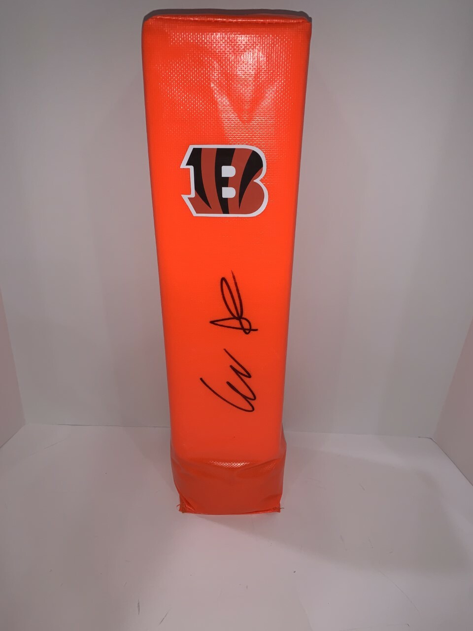 ELI APPLE SIGNED TOUCHDOWN PYLON CINCINNATI BENGALS FOOTBALL SUPER BOWL