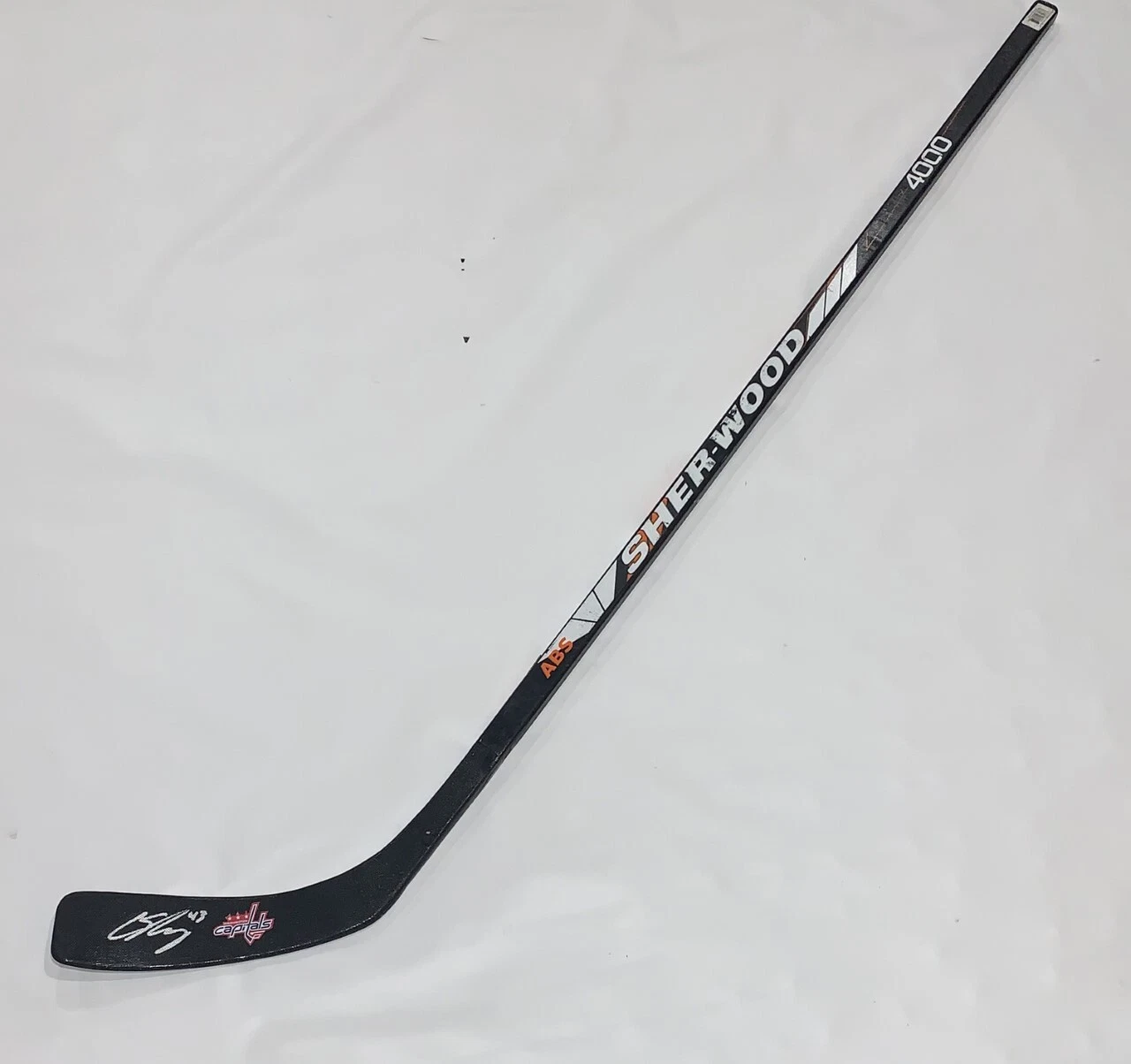 CONOR SHEARY SIGNED HOCKEY STICK WASHINGTON CAPITALS AUTOGRAPHED RARE 1