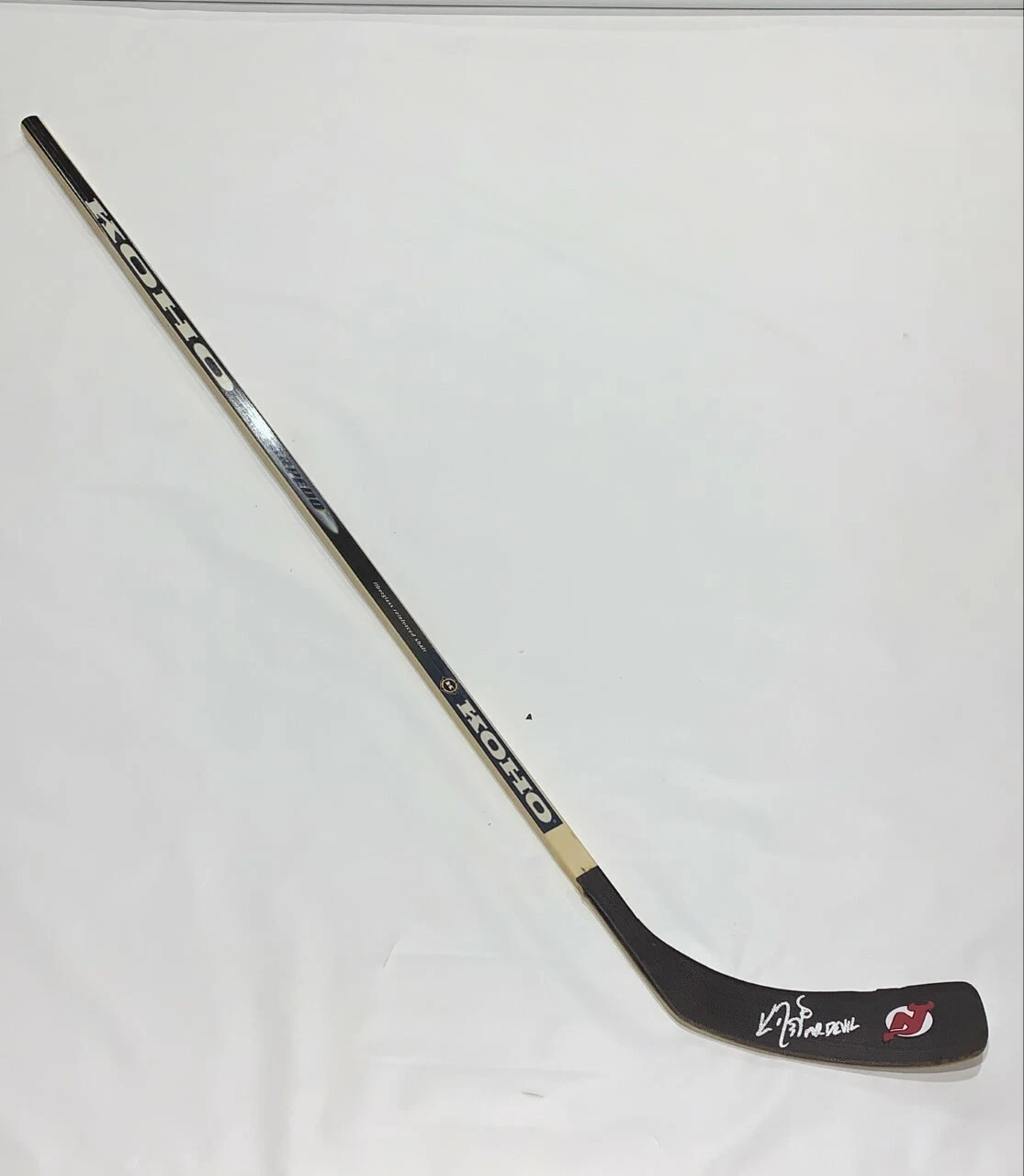 KEN DANEYKO SIGNED HOCKEY STICK NEW JERSEY DEVILS MR. DEVIL PROOF