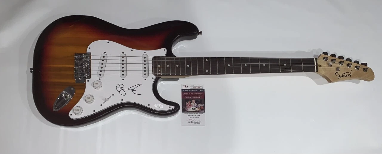 BEN FOLDS SIGNED SUNBURST ELECTRIC GUITAR BEN FOLDS FIVE RARE JSA COA