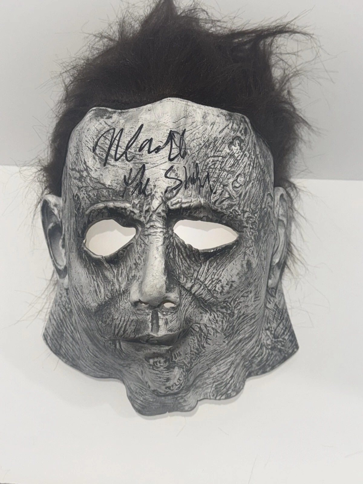 NICK CASTLE SIGNED HALLOWEEN MICHAEL MEYERS LATEX MASK PROOF JSA COA