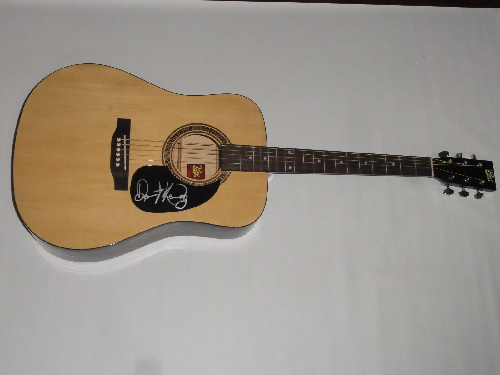 DERMOT KENNEDY SIGNED NATURAL ACOUSTIC GUITAR WITHOUT FEAR PROOF JSA COA