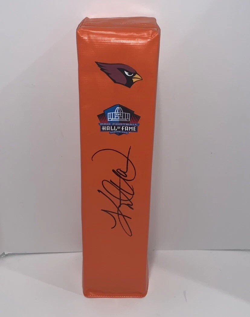 KURT WARNER SIGNED TOUCHDOWN PYLON ARIZONA CARDINALS HOF JSA COA