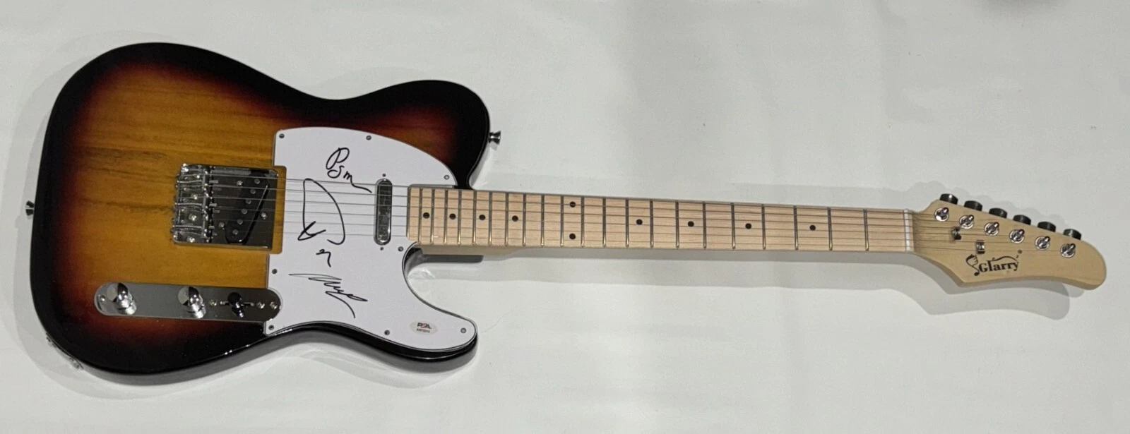 PHISH SIGNED SUNBURST ELECTRIC GUITAR TREY ANASTASIO MIKE PAGE PSA COA