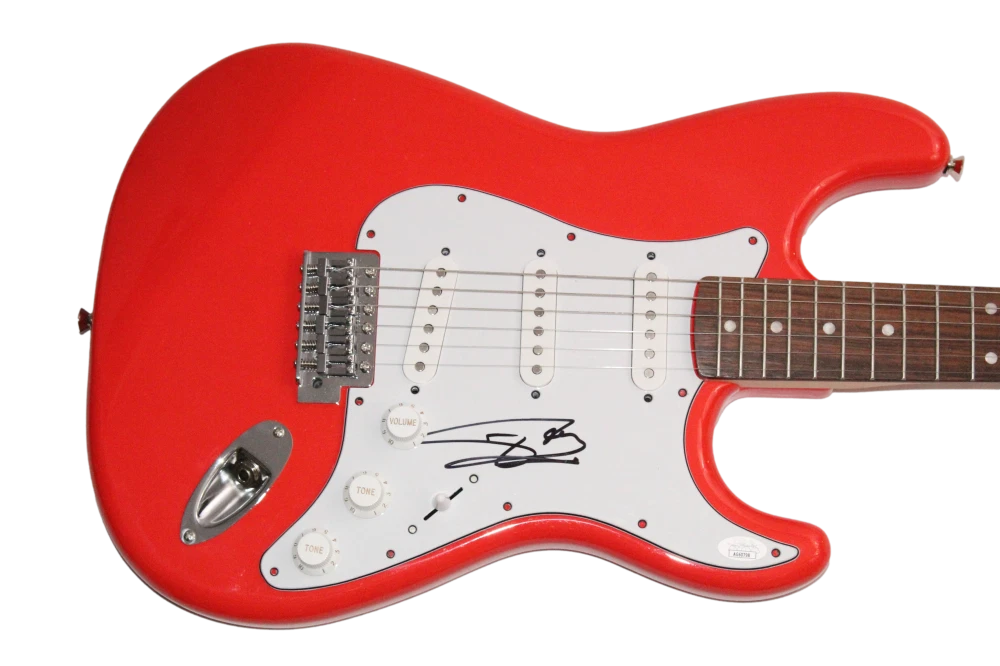 Tom Kaulitz Tokio Hotel Signed Autograph Fender Electric Guitar Rare w/ JSA COA