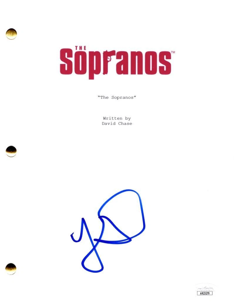 Jamie-Lynn Sigler Signed Autograph The Sopranos Pilot Script Screenplay JSA COA