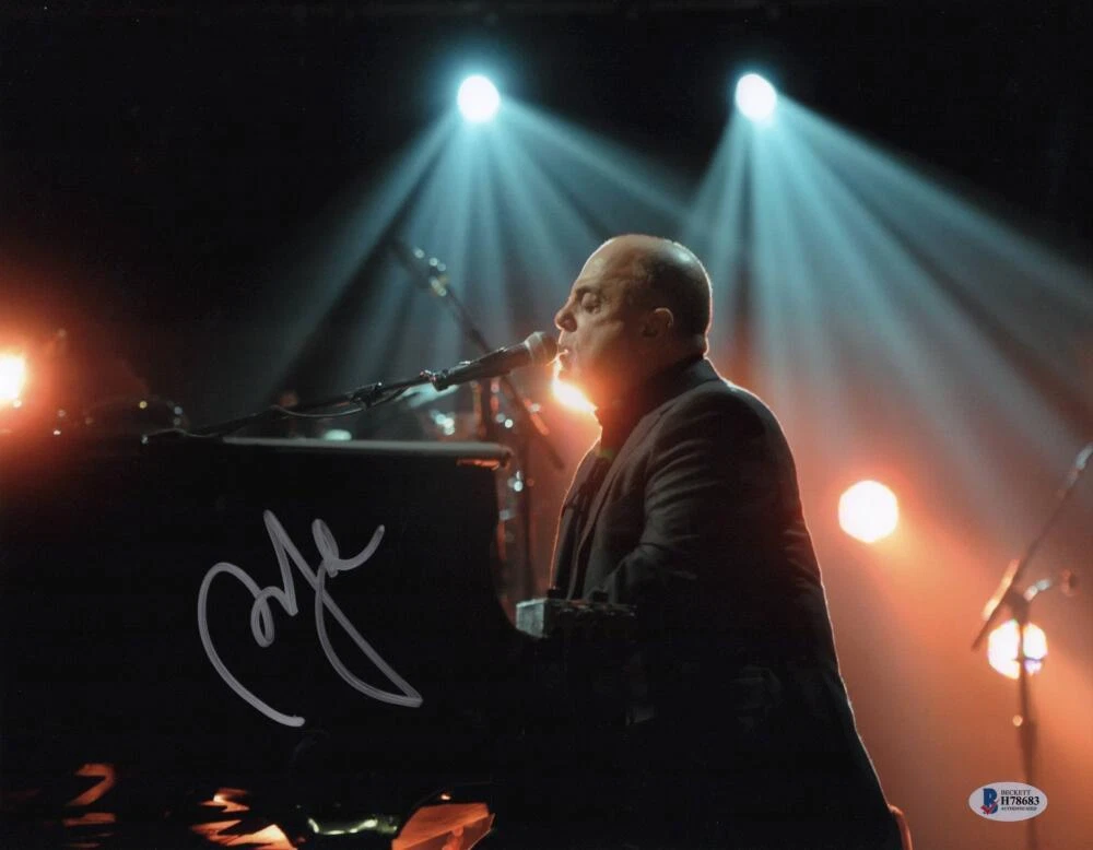 Billy Joel Signed Autograph 11x14 Photo - Rock Icon The Piano Man w/ BAS COA