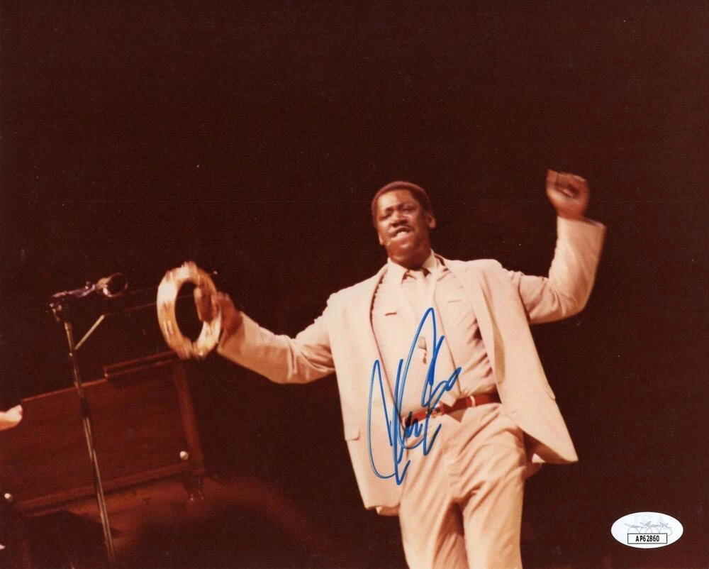 Clarence Clemons Signed Autograph 8x10 Photo Bruce Springsteen E Street Band JSA