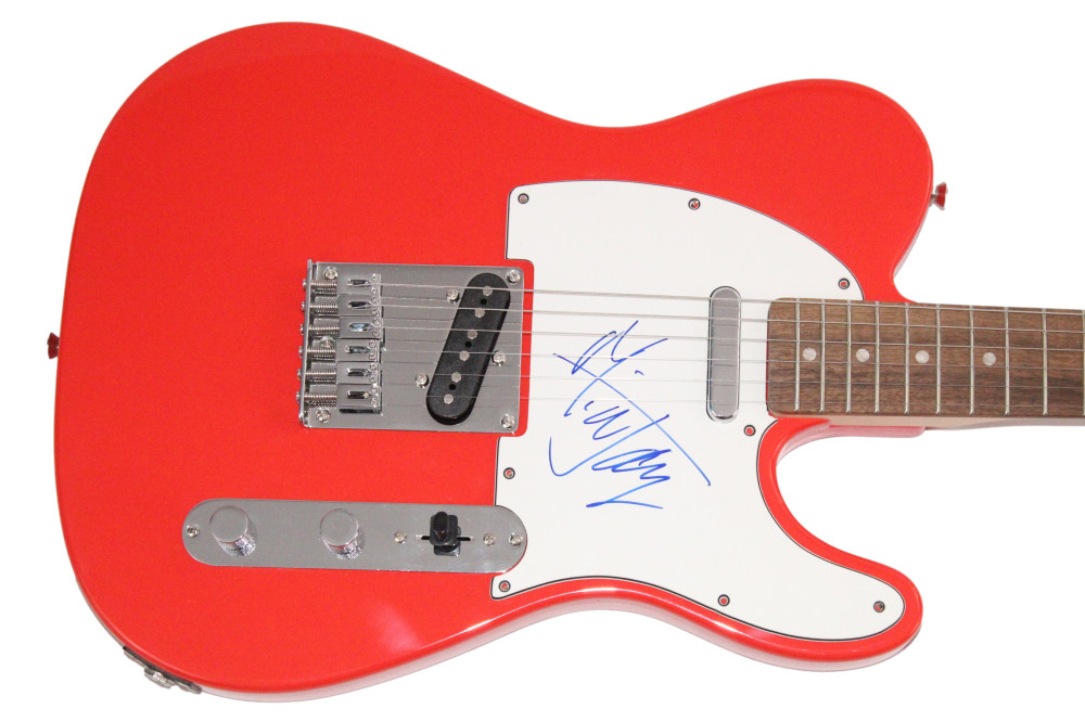 Mick Jagger Signed Autograph Fender Telecaster Guitar The Rolling Stones JSA COA