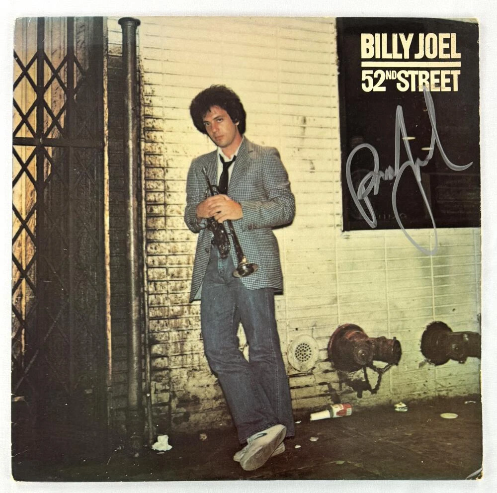 Billy Joel Signed Autograph Album Vinyl Record LP - 52nd Street w/ JSA COA