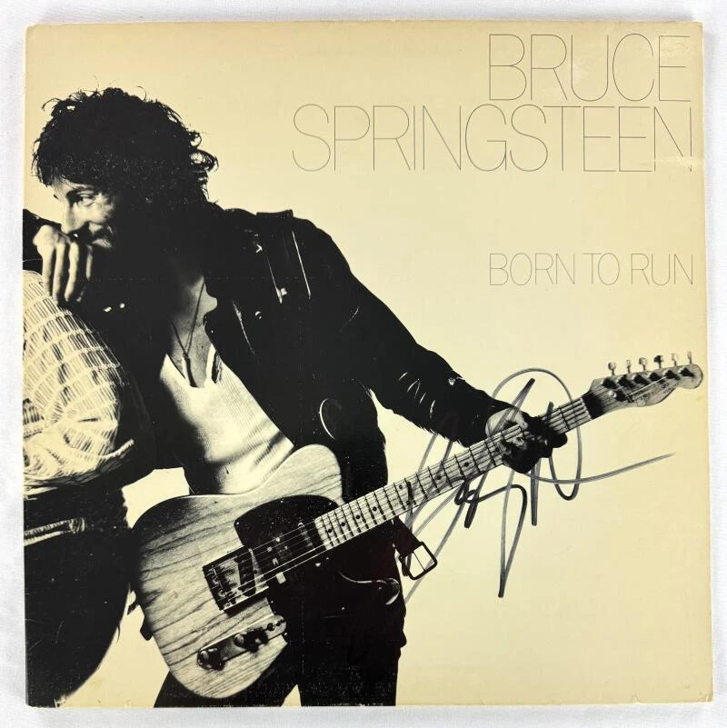 Bruce Springsteen Signed Autograph Album Vinyl Record LP Born to Run w/ JSA COA