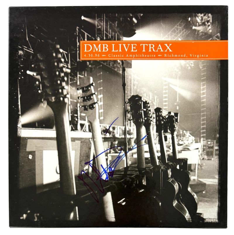 Dave Matthews Signed Autograph DMB Live Trax Richmond Album Boxed Set w/ Beckett