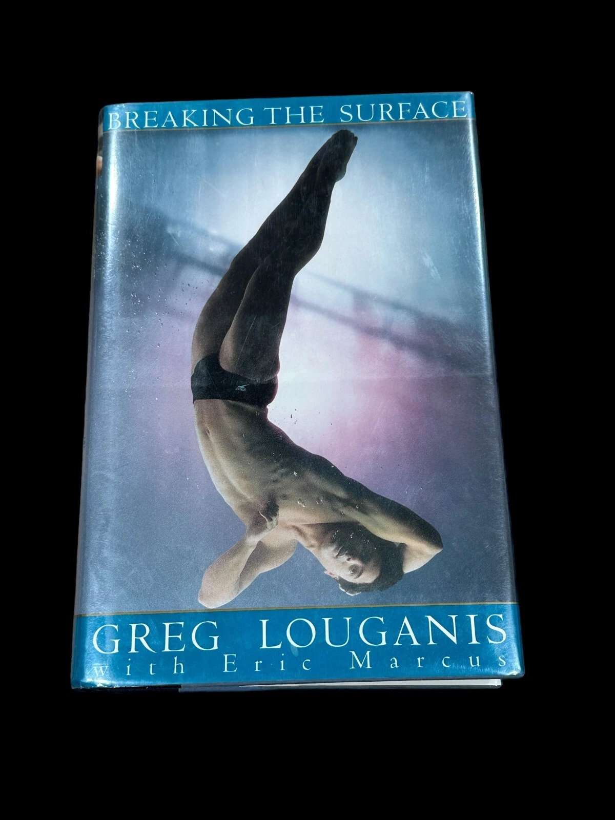 Greg Louganis Olympic Gold Silver Medal Diver Signed Autograph 1st Edition Book