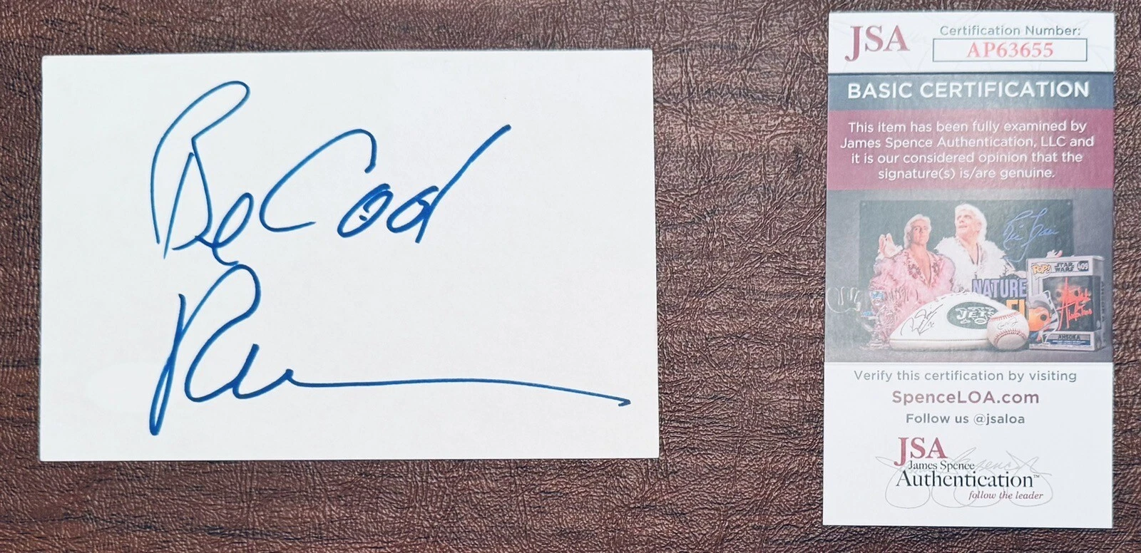 Fred Berry Signed Autographed 4x6 Card JSA Cert Rerun What’s Happening!!