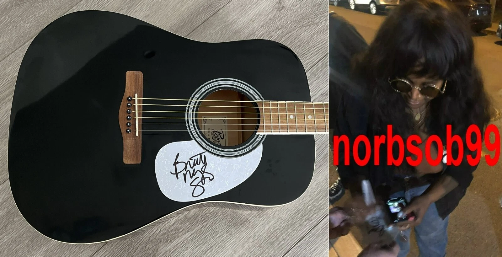 BRITTNEY SPENCER SIGNED AUTOGRAPH 41