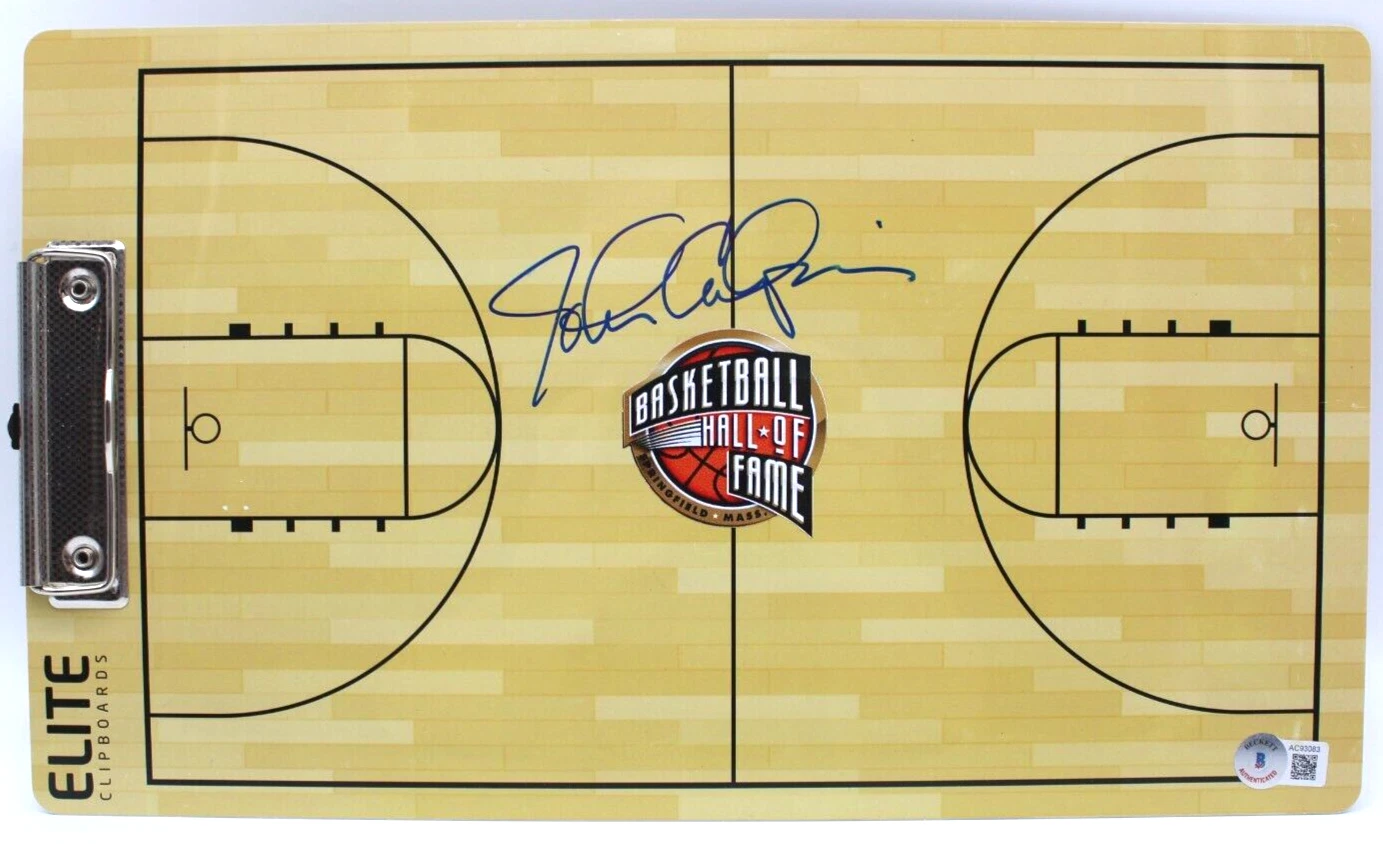 John Calipari Signed Kentucky Wildcats HOF Clipboard/Play w/Beckett COA AC93083