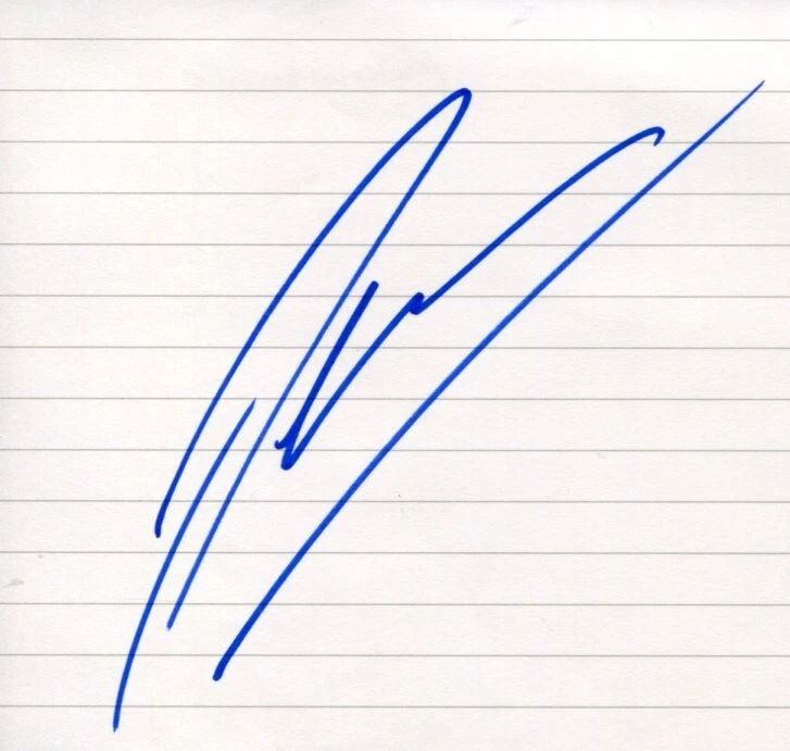 Malcolm Venville Director Theodore Roosevelt Abraham Lincoln Signed Autograph