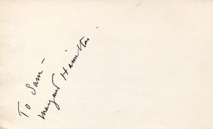 Margaret Hamilton The Wizard Of Oz Wicked Witch Signed Autograph BAS Beckett