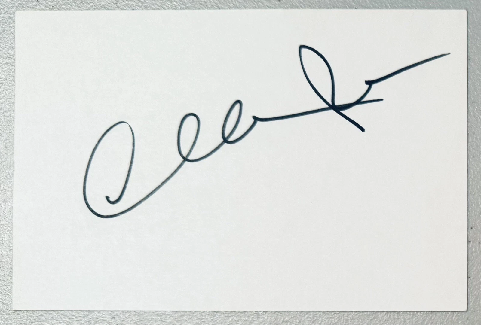 Chris Penn Signed Autographed 4x6 Card SWAU Authenticated Reservoir Dogs