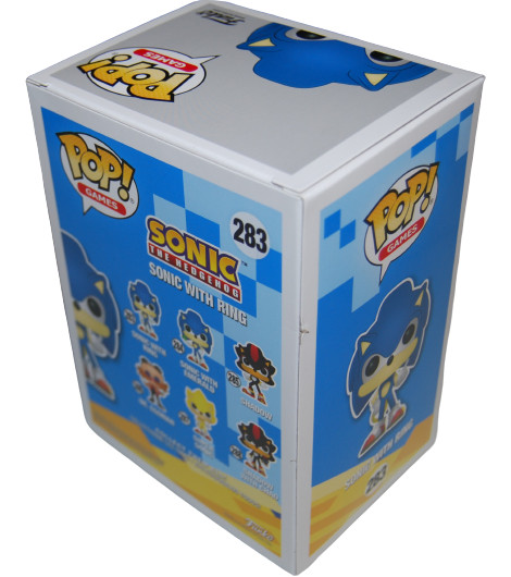 BEN SCHWARTZ signed (SONIC THE HEDGEHOG) w/ring #283 Funko Pop PSA/DNA AN61487