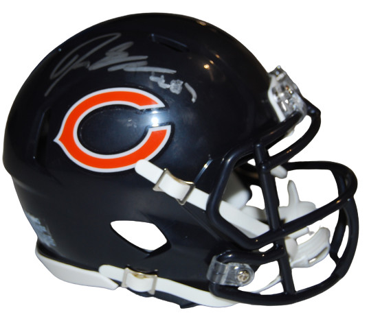 JACK SANBORN signed (CHICAGO BEARS) mini football helmet PSA/DNA AN61444