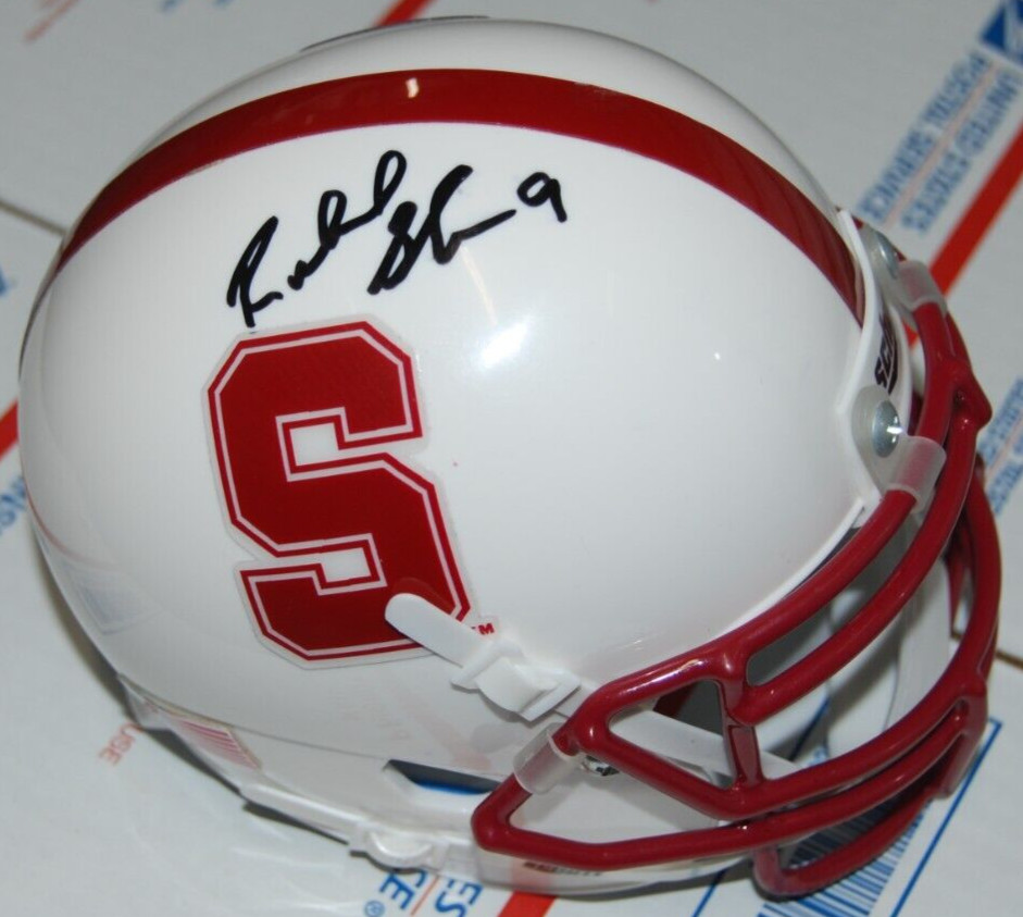 RICHARD SHERMAN signed (STANFORD CARDINAL) mini football helmet PSA/DNA AN42680