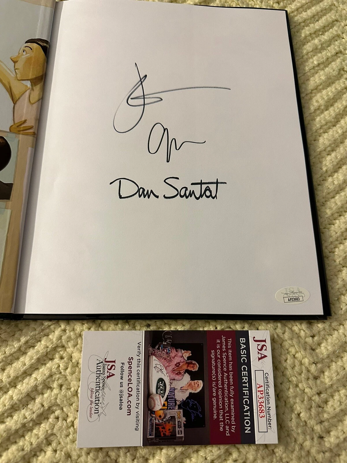 Jake Gyllenhall + 2 SIGNED Secret Society Book JSA Authenticated COA 1st Ed