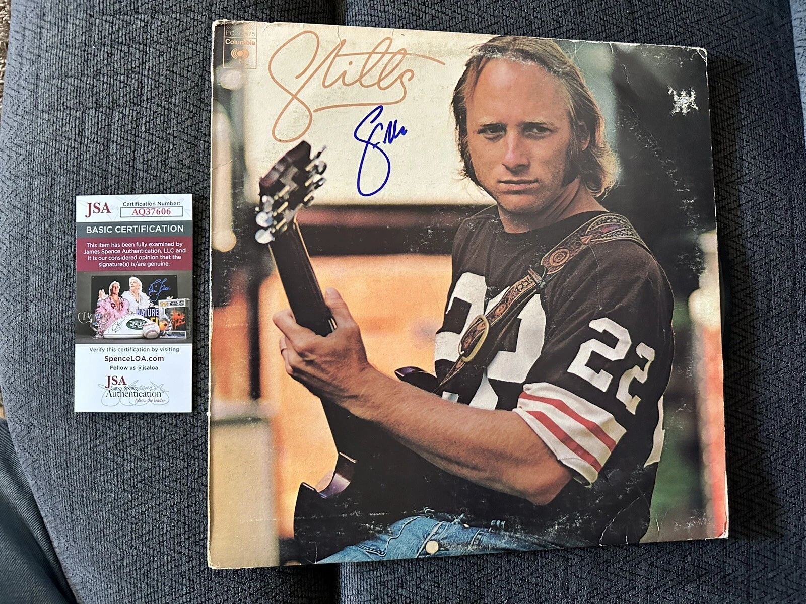 Stephen Stills SIGNED Album Vinyl Record ALBUM JSA Authenticated COA