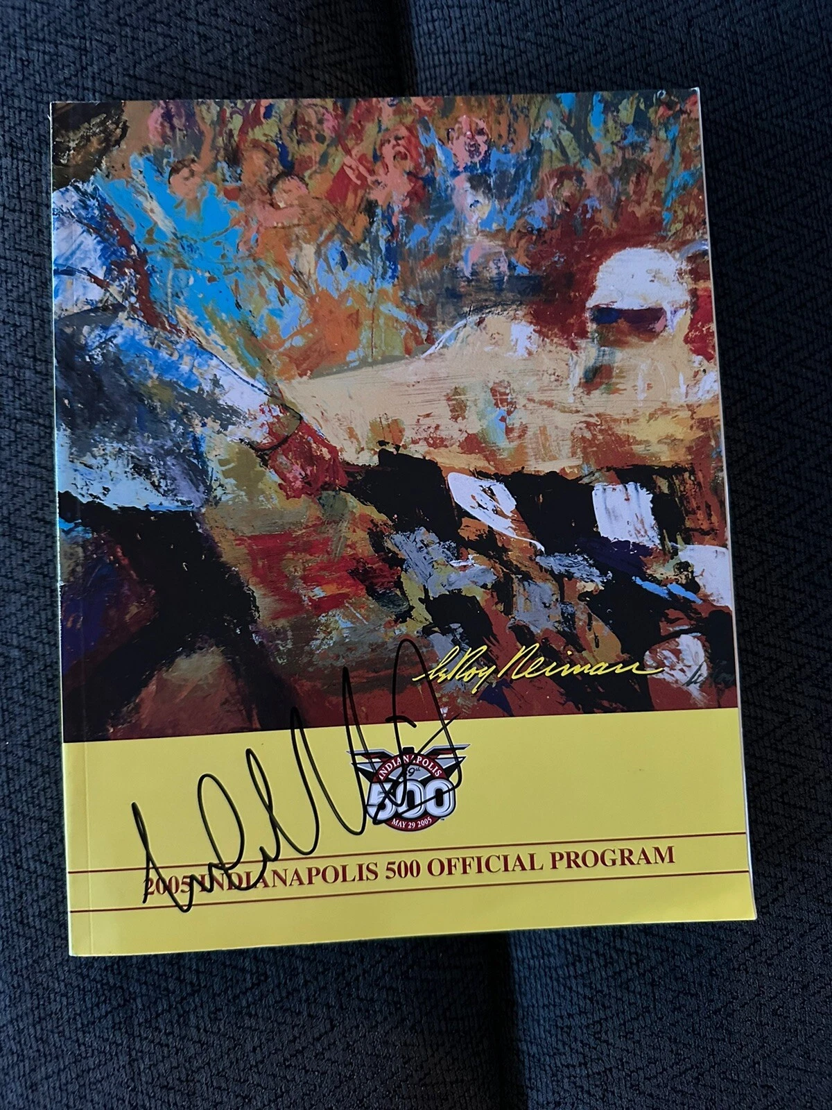 Michael Andretti Signed 2011 Indy Car Program Winning Owner Indianapolis 500