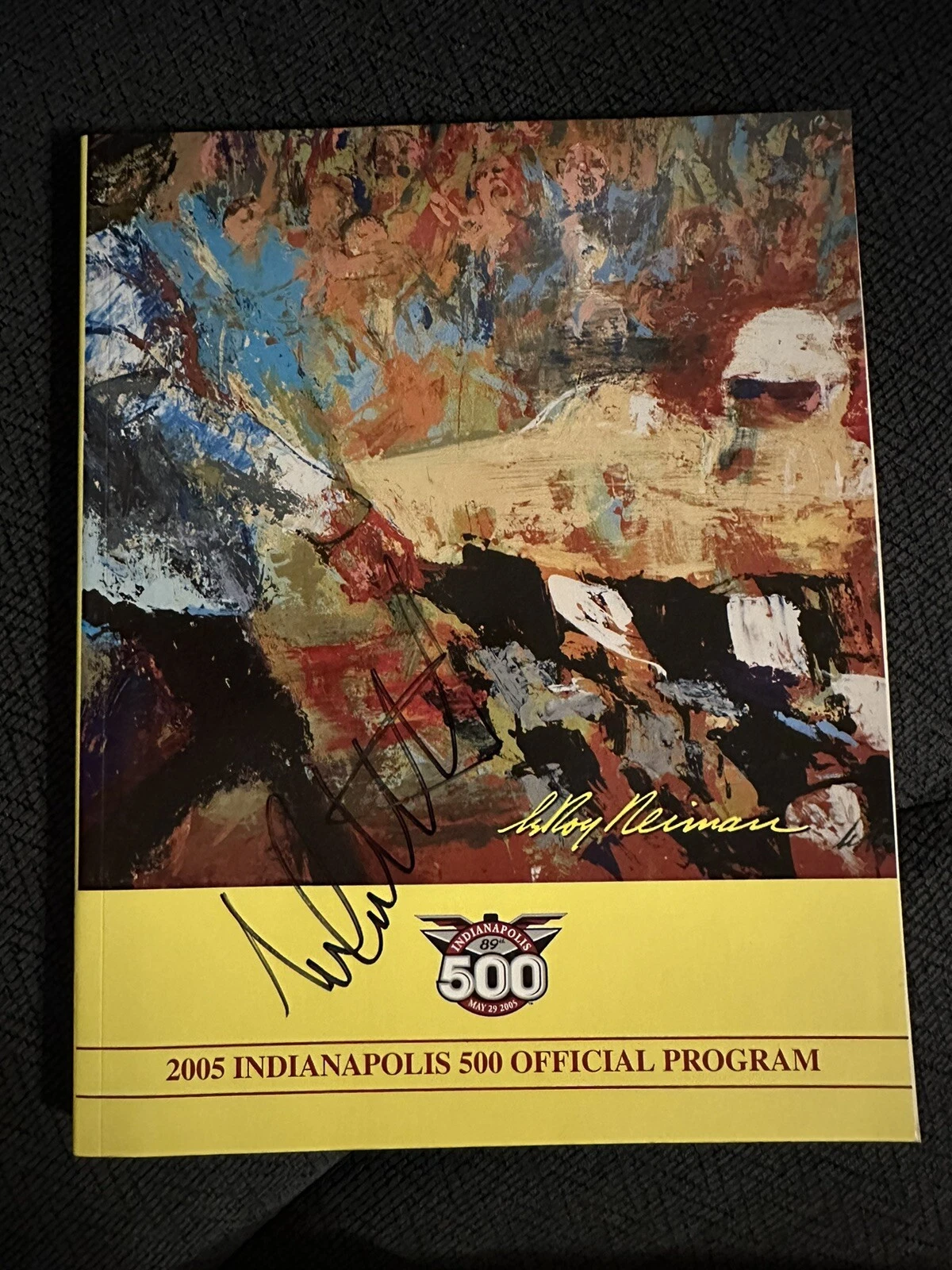 Michael Andretti Signed 2005 Indy Car Program Winning Owner Indianapolis 500